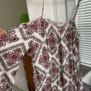 Women’s Cold Shoulder Floral Top